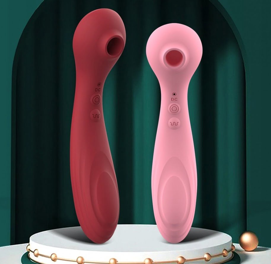 L&Z - Vibrador Com Estimulador Duplo Cod. ML 0291