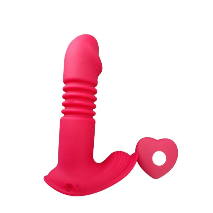 L&Z - Vibrador Vai e Vem Com Estimulador De Clitóris Cod. ML-2601 - Image 4