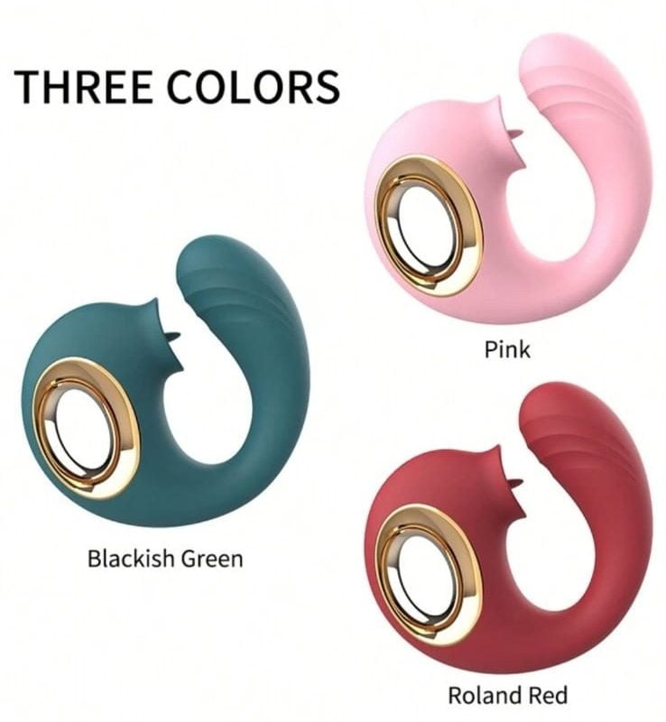 L&Z - Estimulador de Clitóris 10 Modos de Vibração com Língua Recarregável Cod. ML 0604