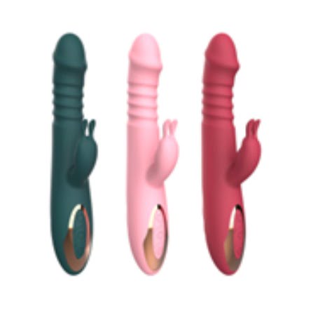 L&Z - Vibrador Rotativo Vai e Vem Com Estimulador De Clitóris Cod. ML 1410 - Image 2