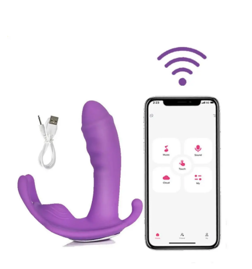 L&Z – Vibrador Por Aplicativo 10 Modos de Vibração Cod. ML-M007