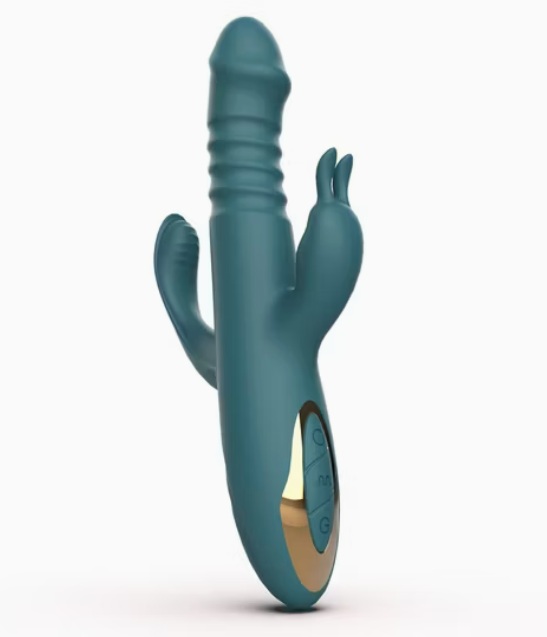 L&Z - Vibrador Triplo Recarregável Cod. ML -18-2 - Imagem 2