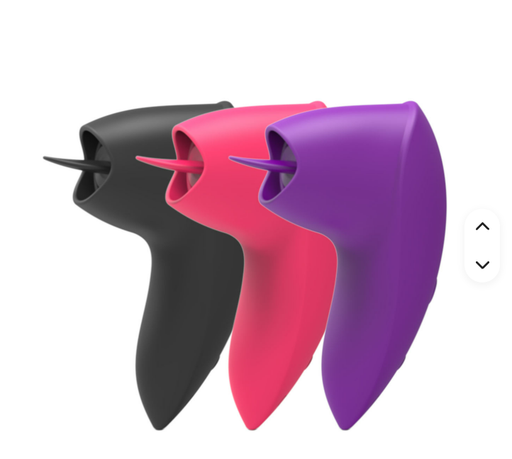 L&Z - Vibrador Com estimulador De Clitóris com Língua Cod. ML 2703