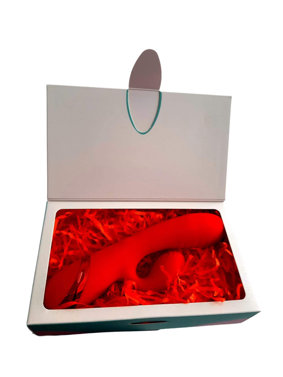 L&Z - Vibrador Inflável com Estimulador De Clitóris Recarregável Cod. ML 485 - Imagem 2