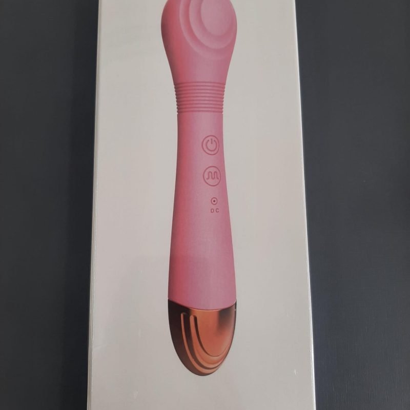 L&Z - Vibrador Varinha Mágica 2 em 1 com Língua Cod. ML 0284