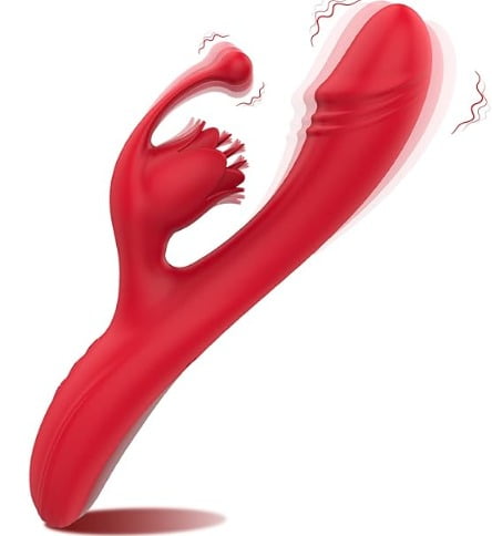 L&Z - Vibrador Com Estimulador De Clitóris Cod. ML 284