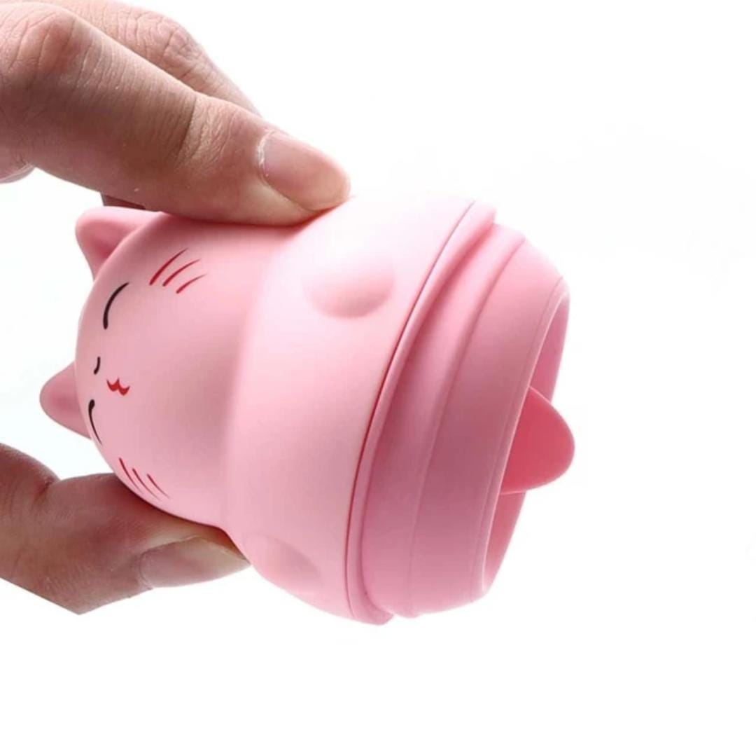 L&Z - Vibrador Gatinho Com Linguinha e Estimulador de Clitóris Cod. ML 0352 - Imagem 3