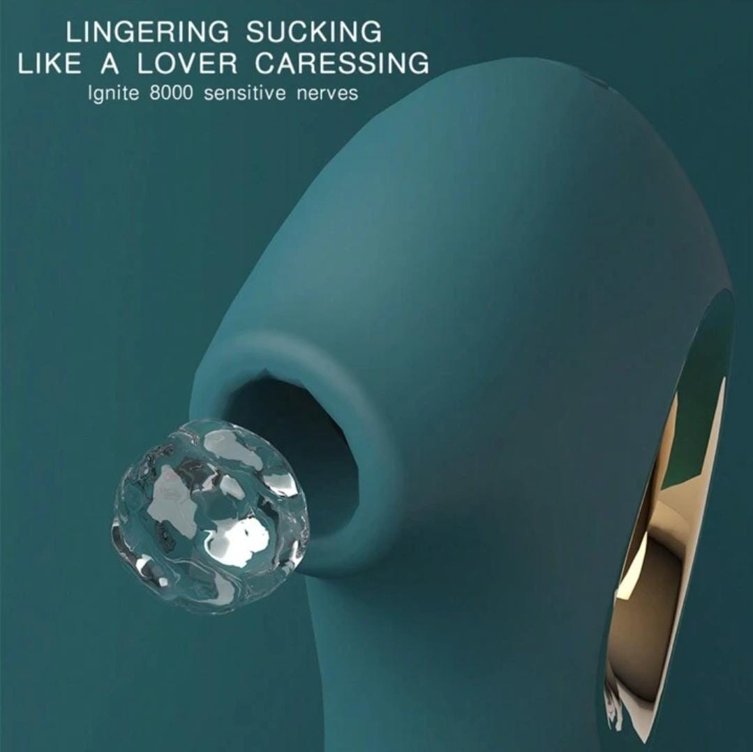 L&Z - Estimulador de Clitóris 10 Modos de Vibração e Sucção Recarregável Cod. ML 0871 - Imagem 2