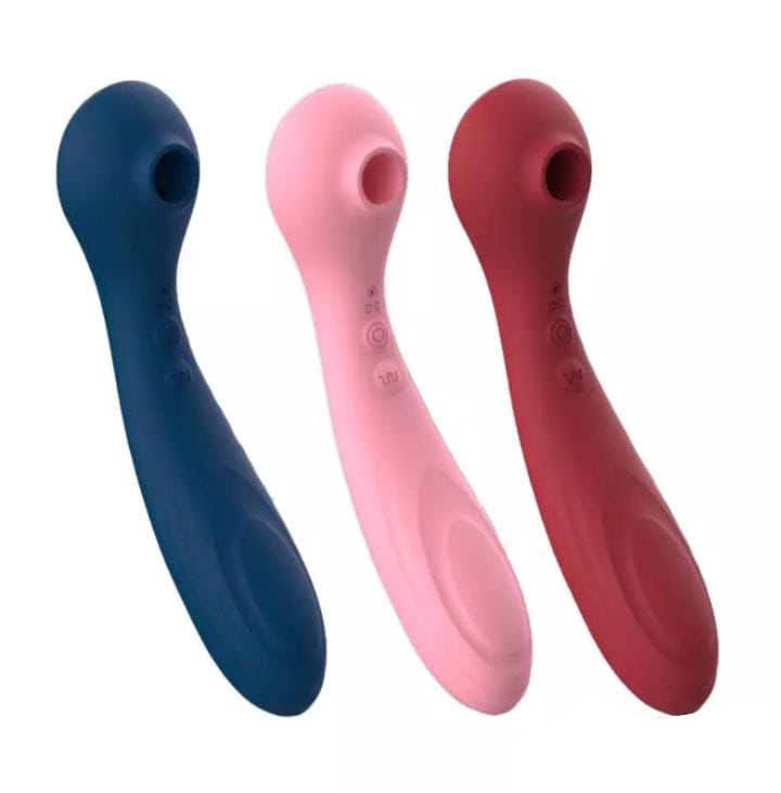 L&Z - Vibrador Com Estimulador Duplo Cod. ML 0291 - Imagem 3
