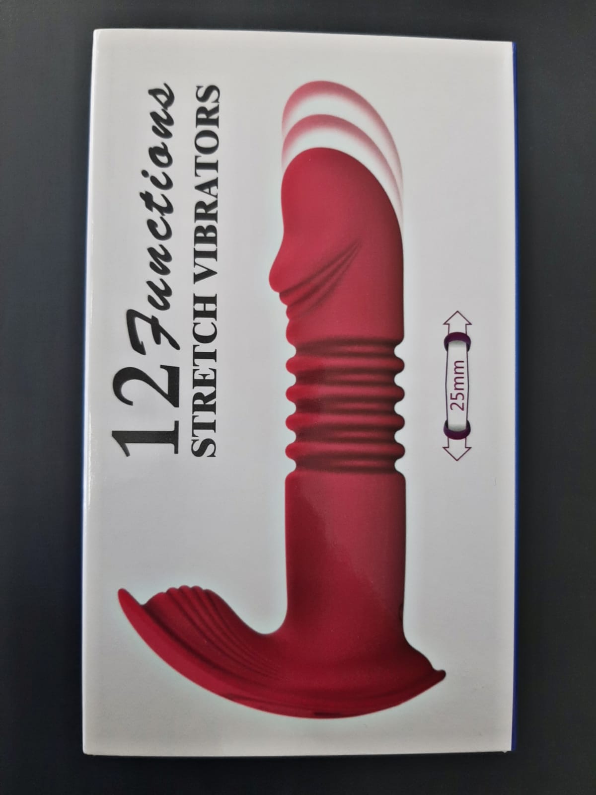 L&Z - Vibrador Vai e Vem Com Estimulador De Clitóris Cod. ML-2601 - Imagem 2