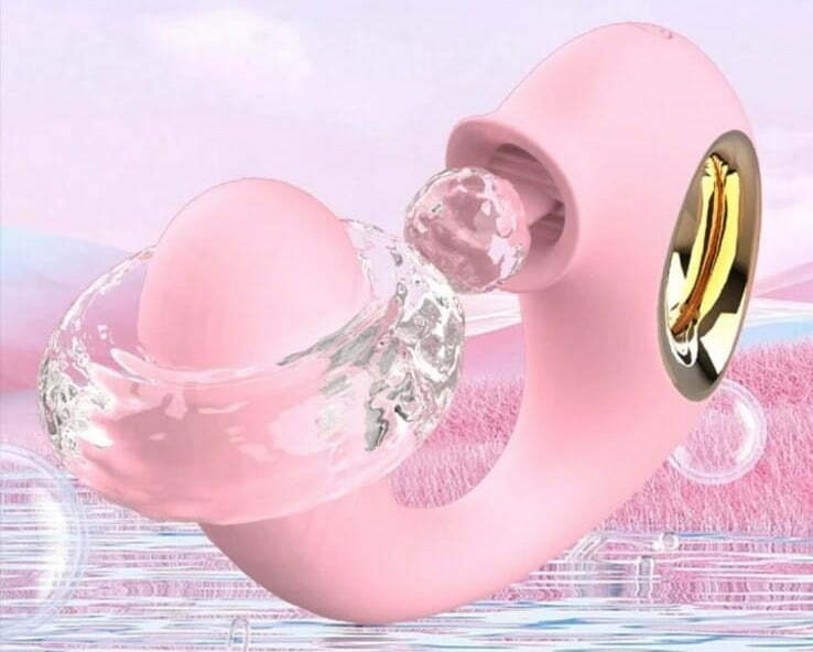 L&Z - Estimulador de Clitóris 10 Modos de Vibração com Língua Recarregável Cod. ML 0604 - Imagem 3