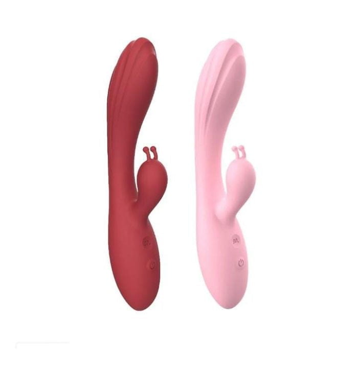 L&Z - Vibrador Com Estimulador para Clitóris Cod. ML 1236