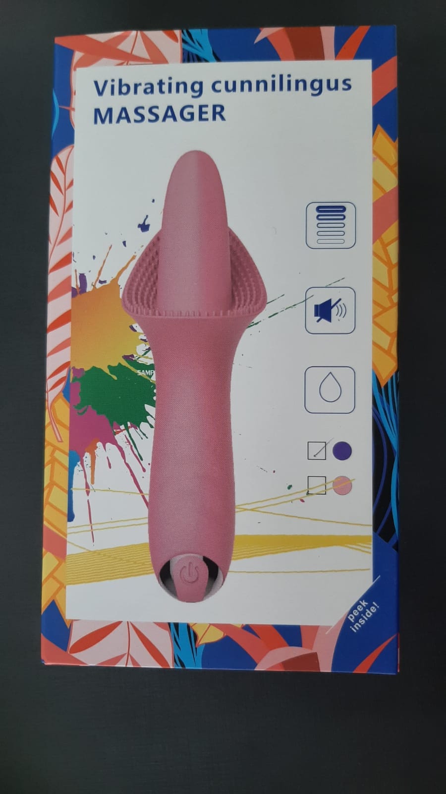 Vibrador Com Estimulador De Clitoris Cod. XH 1024 - Imagem 2