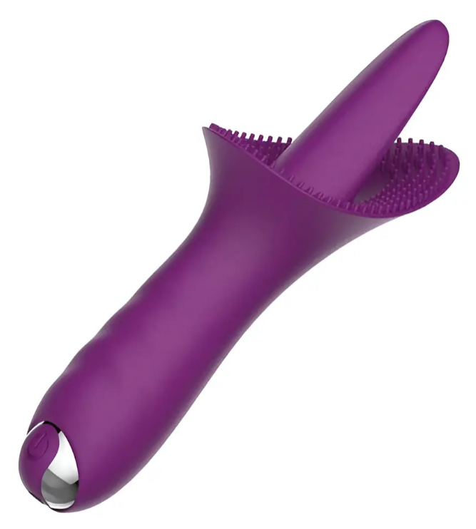 Vibrador Com Estimulador De Clitoris Cod. XH 1024