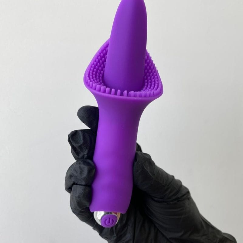 Vibrador Com Estimulador De Clitoris Cod. XH 1024
